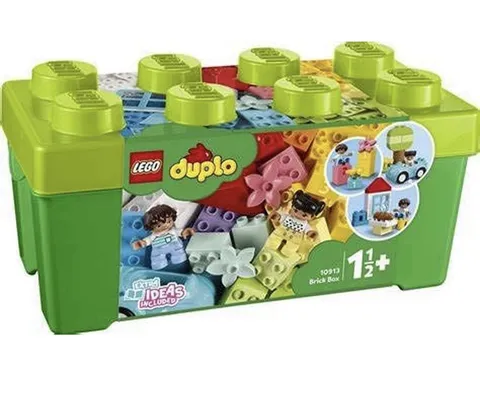 LEGO DUPLO Classic Brick Box Building Set - Features Storage Organizer, Toy C...