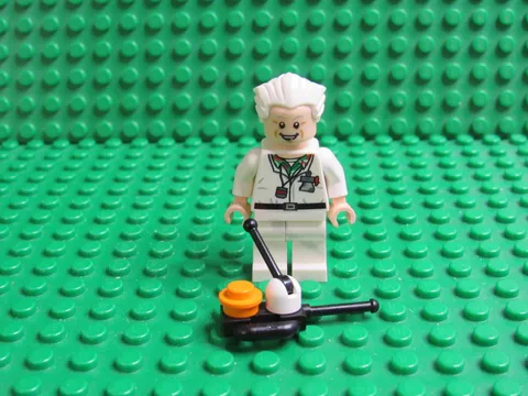 LEGO Doc Brown Minifigure (dim015) 71230 Back to the Future DB41