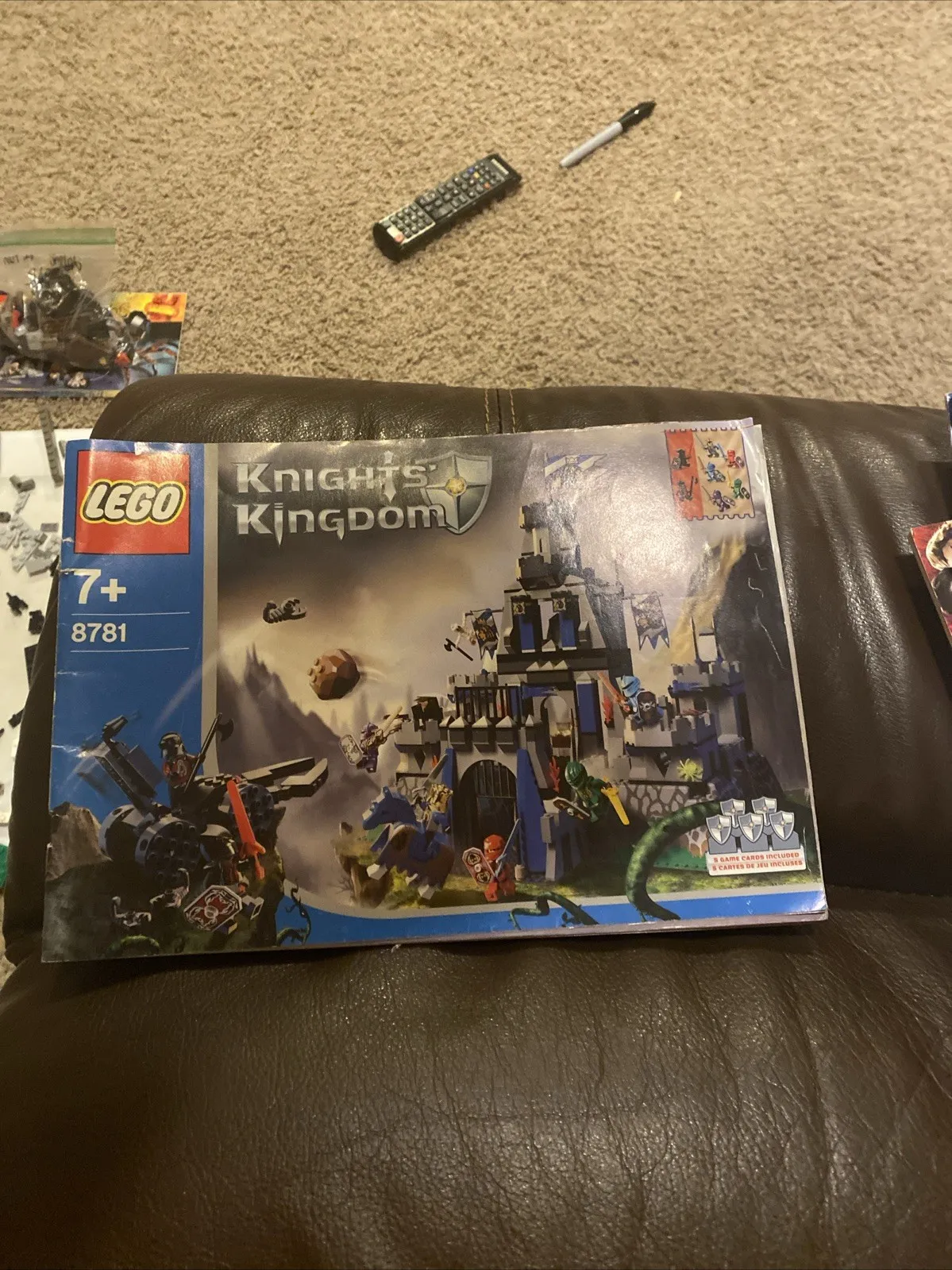 Lego Castle Knights' Kingdom The Castle of Morcia  -- INSTRUCTION MANUAL ONLY --