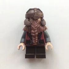 Genuine Lego lor013 Minifig Figurine:Gimli Fast Shipping!