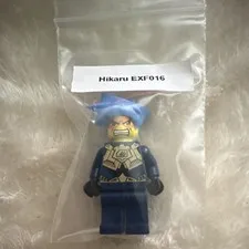 LEGO Hikaru Minifigure EXF016 Blue Outfit Spiky Blue Hair Plastic Figure Polybag