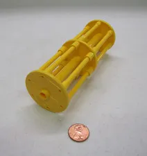 Lego Duplo Yellow Roller Part For Farm Harvester Riding Vehicle Combine 2007