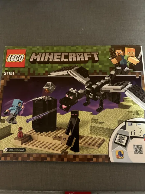 LEGO Minecraft 21151  Instructions Only No Bricks