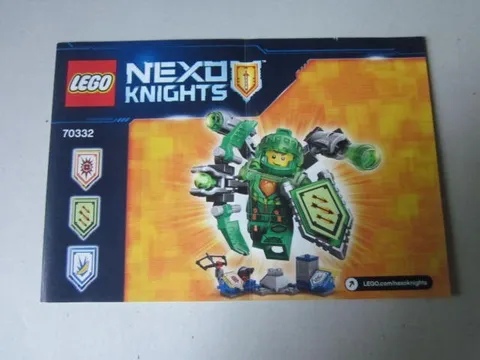 Lego Building Instructions Instruction Nexo Knights 70332