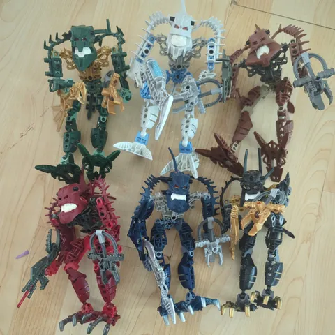 LEGO BIONICLE Piraka Figure Lot of 6