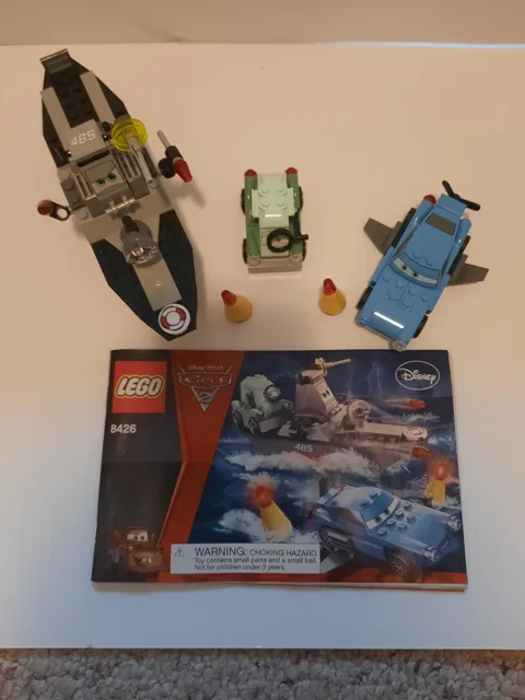 LEGO Cars: Escape at Sea (8426) Complete Set With Instruction  No Box 