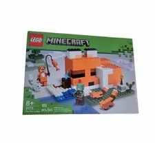 LEGO Minecraft The Fox Lodge 21178 NIB Sealed Animal Toys Retired 193 Pieces New