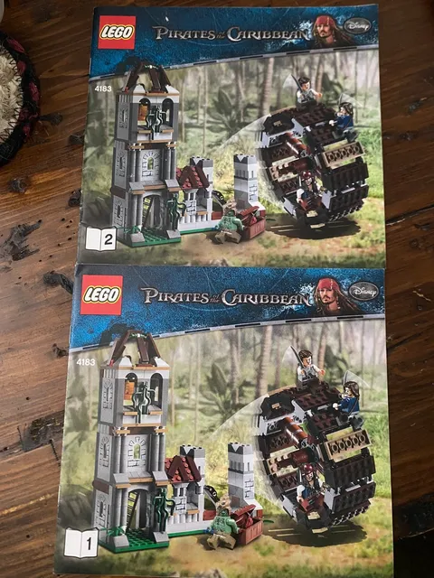 Lego Pirates of the Caribbean THE MILL 4183 *INSTRUCTIONS ONLY*