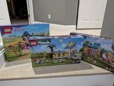 "3"  Lego Friends Sets! 41721 Farm, 41727 Dog Rescue, 41735 Tiny Home NEW/Sealed