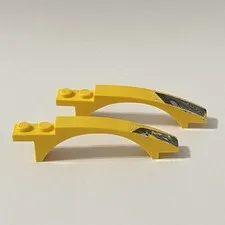 Lego 50967 Yellow Replacement Add-on Pieces Parts Lot of 2