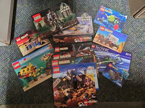 Lego System Catalog Lego Club Pamphlets Lot of 21
