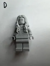 Lego Elf Statue 10316 Wavy Hair The Hobbit and The Lord of the Rings Minifigure
