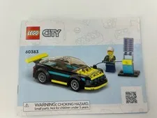 Lego City Sports Car Gas Sation 60383 Instructional Manual Only