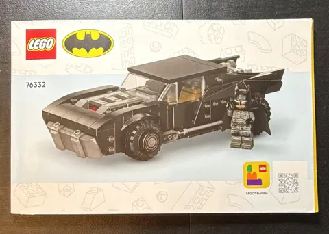 LEGO Batman Batmobile 76332 Manual Booklet Illustrated English 2022
