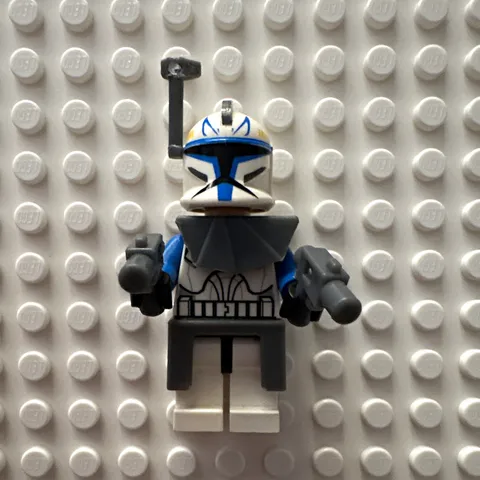 LEGO Star Wars Captain Rex Phase 1 Minifigure - armor, pistols and range finder