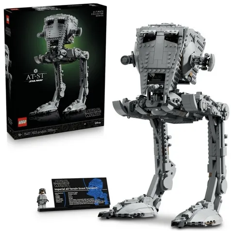 LEGO Star Wars UCS AT-ST Walker 75417 Building Kit 1513 Pieces NEW SEALED