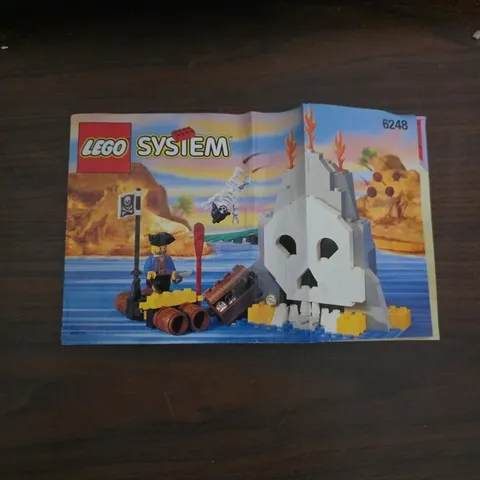 LEGO Pirates: Volcano Island 6248 Manual Only