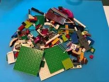 LEGO 1LB Bulk Lot. Unsorted, Unchecked, Random Assorted Pieces. L1-1