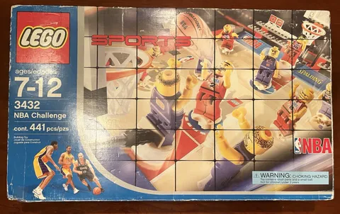 LEGO Sports: Nba Challenge (3432) Rare Box For Collectors (box only)