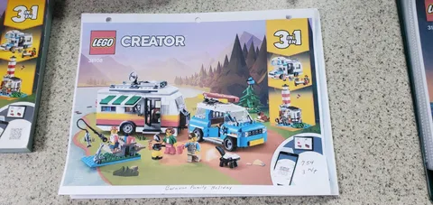 LEGO  Creator Caravan Family Holiday -99.9% complete w/manual & minifigures 