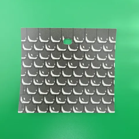 LEGO Roof Shingle Pattern 9x10 Dark Gray Paper Plastic Laminated set 4709
