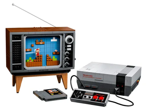 LEGO Super Mario 71374 Nintendo Entertainment System USED 100% COMPLETE NO BOX