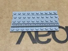 LEGO Parts - Light Bluish Gray Plate 1 x 10 - No 4477 - QTY 5