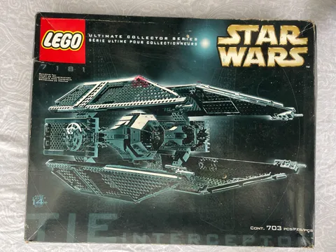LEGO Star Wars: Tie Interceptor (7181) 99.7% complete w/ box and instructions