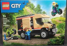 Lego City 60512 Mountain Bike Adventure Van New Sealed