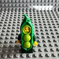LEGO Minifigures Series 10 Pea Pod Costume Girl Minifigure Plastic Figure