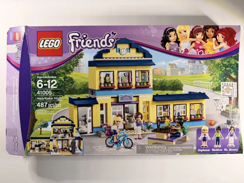 LEGO FRIENDS Heartlake High 41005 Pre-Owned Complete w/Box 487 pcs