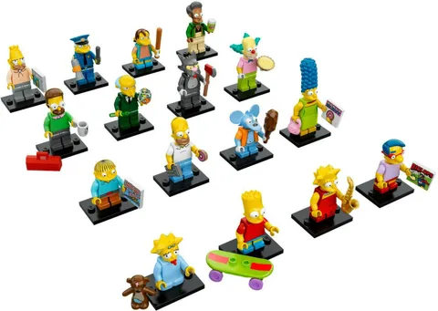 LEGO Minifigures: 71005 Simpsons SERIES 1 set of 16  - NEW - See Description