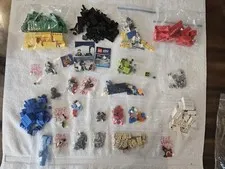 Lego Accessories And Brick Lot With Extra Instructions Booklets