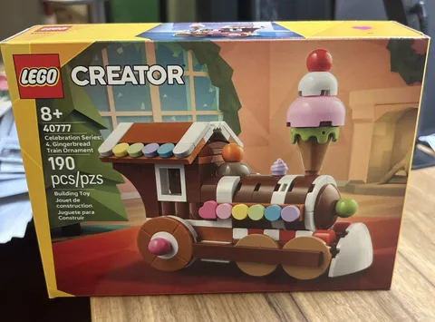 LEGO 40777 Creator Gingerbread Train Ornament NEW SEALED RETIRED Exclusive GWP