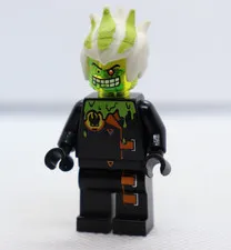 Dr. D. Zaster 8969 Agents Villain LEGO® Minifigure Mini Figure