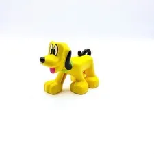 Lego Duplo Pluto Disney Dog Figure Mickey Mouse Pet Minifigure Figure