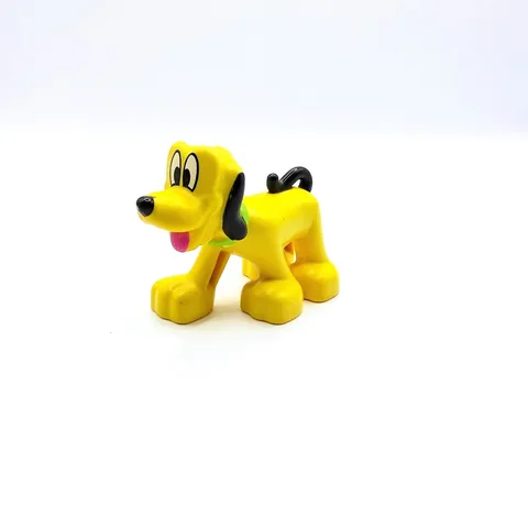 Lego Duplo Pluto Disney Dog Figure Mickey Mouse Pet Minifigure Figure