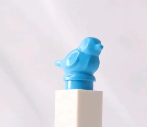 LEGO Blue Bird w/ Black Eyes Animal Minifig