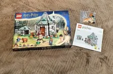LEGO Harry Potter 76428 Hagrid’s Hut Box + Instructions + Extras