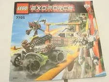 LEGO INSTRUCTION BOOK Lego Exoforce #7705