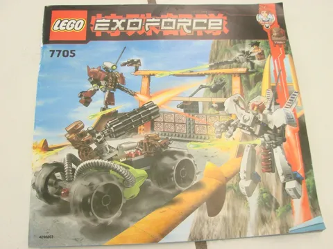 LEGO INSTRUCTION BOOK Lego Exoforce #7705