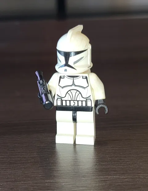 Lego Star Wars Episode 2 Clone Trooper With Gun Minifigure SW0442