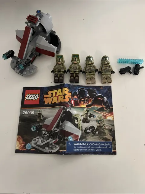 LEGO Star Wars: Kashyyyk Troopers (75035) 100% Complete. Read Description!