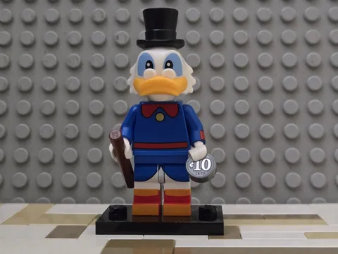 LEGO Scrooge McDuck Minifigure - 71024 DISNEY Collectible Series 2 ***NEW***