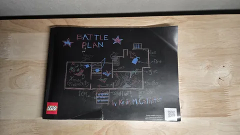 Lego Home Alone Battle Plan By Kevin McCallister Instruction Booklet