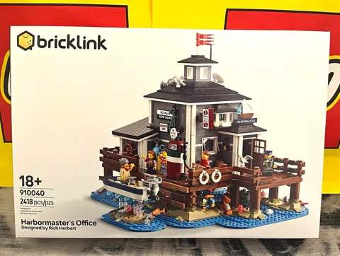 LEGO BrickLink Harbormaster's Office 910040 Complete Set Sealed W/Free Shipping