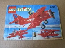 Lego System Building Instructions Instruction 6615