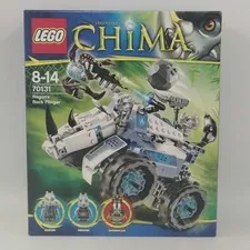 LEGO LEGENDS OF CHIMA 70131 ROGONS ROCK FLINGER Used