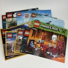 LEGO Instruction Manuals Lot 6 Mixed Themes Building Guides Collectible Hobby