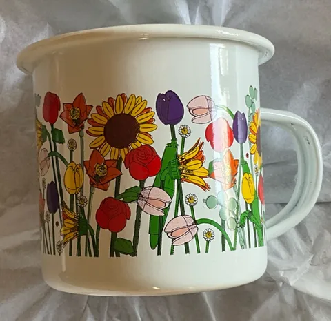 Lego 5010326 Insiders Botanicals Enamel Mug Mother's Day Plant Lovers Gift NIB